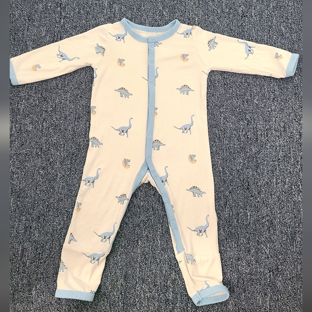 Kyte baby jurassic 3-6m snap romper